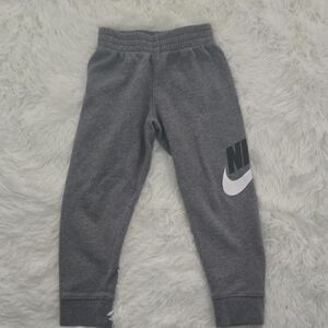 Nike Kids Charcoal Gray Sweatpants